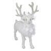 Northlight Cable Knit Sweater Standing Reindeer Christmas Figure - 13.5" - White - 3 of 4