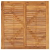 vidaXL Patio Table 43.3 inches x43.3 inches x29.5 inches  Solid Wood Acacia - 4 of 4
