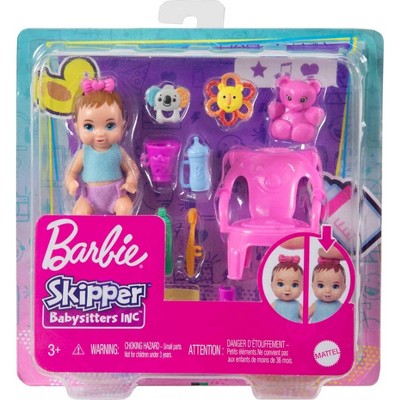 Barbie Skipper Babysitter First Tooth Playset