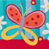 Jellybean Beautiful Butterfly Doormat – 20" x 30" Colorful Indoor/Outdoor , Washable & Durable Accent Mat for Entryway or Porch - 2 of 3