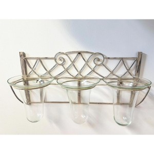 Essential Decor & Beyond Metal Candle Holder - 1 of 4