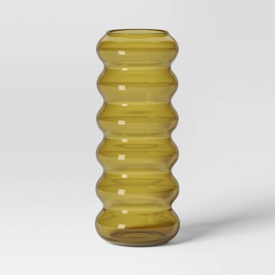 Bubble Vase Yellow - Room Essentials™