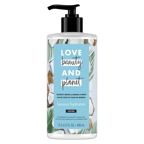 Love Beauty & Planet Coconut Water and Mimosa Flower Hand and Body Lotion - 13.5 fl oz - image 1 of 4