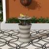 WestinTrends Coastal Outdoor Adjustable Height Side Table With Cooler - 2 of 4