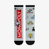 Odd Sox, Monopoly Split, Funny Novelty Socks, Large - 2 of 4