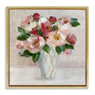 Stupell Industries Pink & Red Rose Bouquet, 25" x 25"