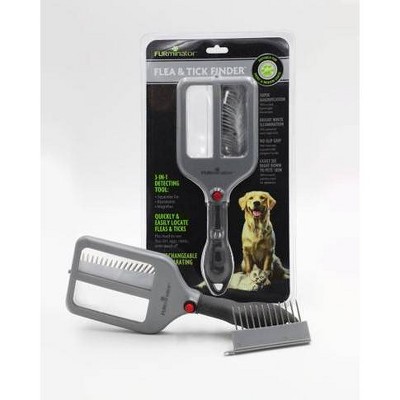 Flea and tick outlet comb for dogs