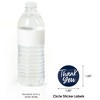 Big Dot of Happiness Navy Blue Elegantly Simple - Guest Party Favors Circle Sticker Labels - 24 Count - 3 of 4