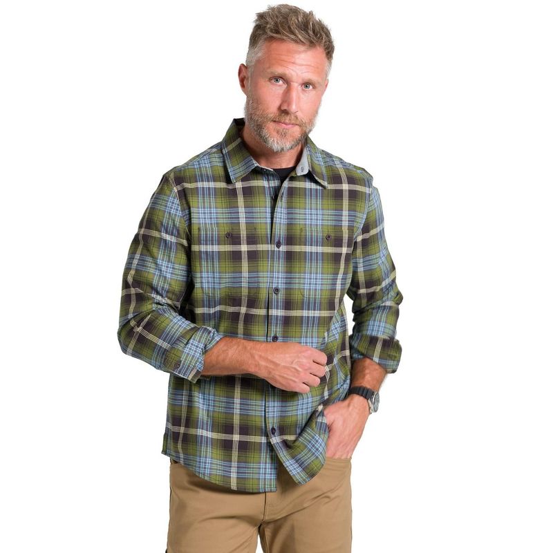 Jockey Men's Outdoors Long Sleeve Woven Button-Up Shirt, 1 of 6