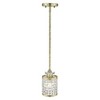 Livex Lighting Grammercy 1 - Light Pendant in  Winter Gold - 3 of 4