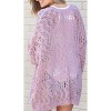 Imily Bela Women's Bohemian Style Cardigan Sweater, Loose Crochet Cardigan Jacket - 3 of 4