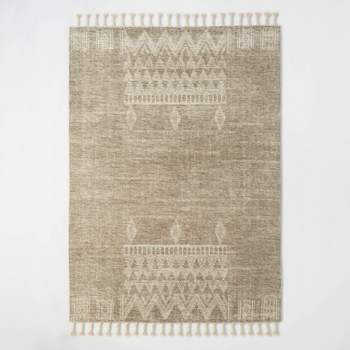 7'x10' Westlake Placed Persian Style Rug Tan - Threshold™ designed with Studio McGee