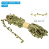 Unique Bargains Jungle Wedding Party Home Garden Decor Burlap Leaf Ribbon Jute Rope Artificial Vine 3 Pcs - 2 of 4