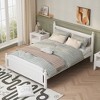 Queen Size Solid Wood Platform Bed Frame for Kids - 2 of 4