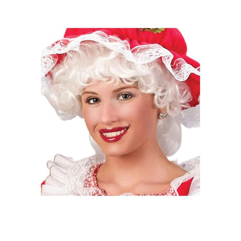 Fun World Mrs Santa Costume Wig, 2 of 3