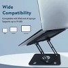 Uncaged Ergonomics Swivel Laptop Stand, Adjustable Laptop Riser for Desk to Raise, Tilt, Rotate & Cool Laptops Ergonomic Laptop Stand - 4 of 4
