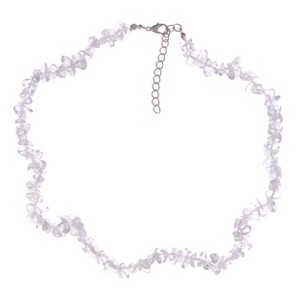 Natural Stone Irregular Gemstone Beaded Choker Necklace for Women Bohemian Crystal Jewelry - 1 of 4