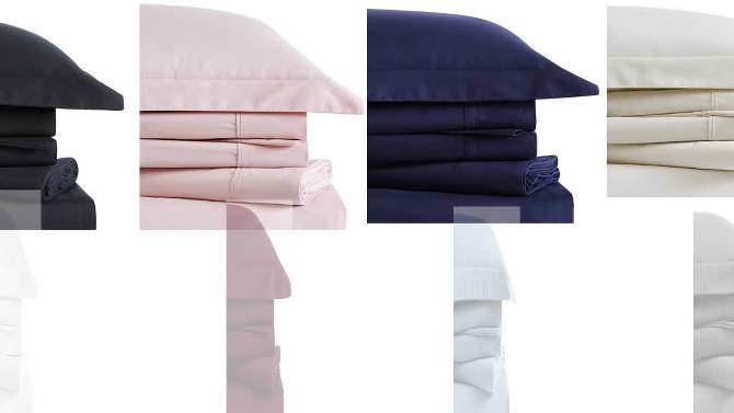Classic Cotton Solid Sheet Set - Brooklyn Loom, 2 of 6, play video