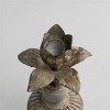 Retro Metal Candle Holder with Distressed Finish for Rustic Home Decor, Elegant Accent, 1pc - 4 of 4