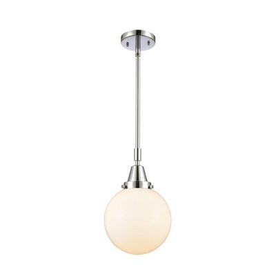 Beacon - 1 Light Stem Hung Mini Pendant In Industrial Style-12.63 Inches Tall and 8 Inches Wide