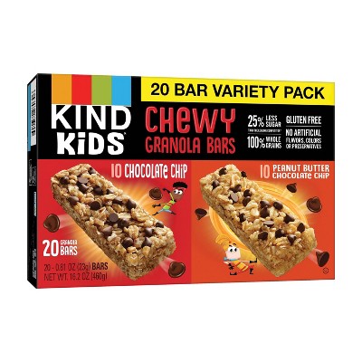 KIND Kids Chocolate Chip & Peanut Butter Chocolate Chip - 16.2oz/20ct