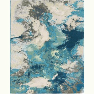 Unique Loom Outdoor Modern Rip Area Rug - 1 of 4