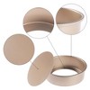 REGALWOVEN Carbon Steel Warp Resistant Cake Pan 3 Pcs - 3 of 4