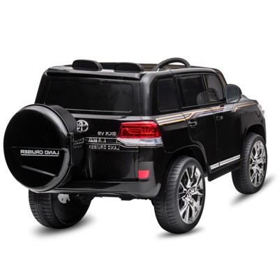 12V Electric Kids Ride On Car Truck with Remote Control, Double Doors, Music, Lights, Safety Belt