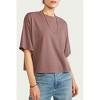 Women's SYLVIE BOXY ORGANIC COTTON T-SHIRT - ETICA - 2 of 4