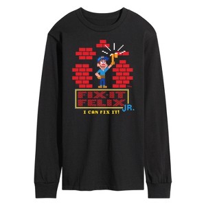 Men's - Disney - I Can Fix It Felix Long Sleeve Graphic T-Shirt - 1 of 3