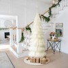 LuxenHome 6Ft Holiday Artificial Pampas Grass Tree in Natural Ivory Beige - 4 of 4