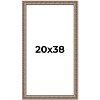 PosterPalooza | Ornate Gold Picture Frame - UV Acrylic, Foam Board Backing, Hanging Hardware - 2 of 4