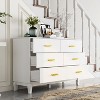 Famapy 6 Drawers Dresser Drawer Storage Chest of Drawers - 4 of 4