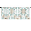 The Lakeside Collection Monroe Block Check Bath Collection - Valance - 3 of 4