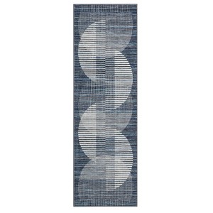 COZONY Washable Geometric Rug, Modern Non-Slip Carpet for Living Room and Dining Room - 1 of 4