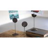 Small Wire Card Stand – 3" Tall Gunmetal Desk Photo Holder by Kalalou - 2 of 3