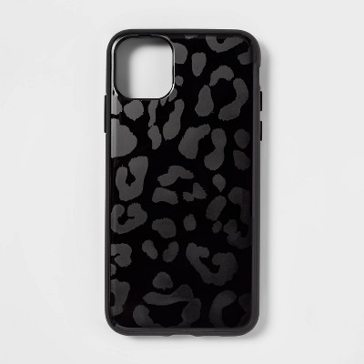 heyday™ Apple iPhone 11 Pro Max/XS Max Case - Black Leopard Print