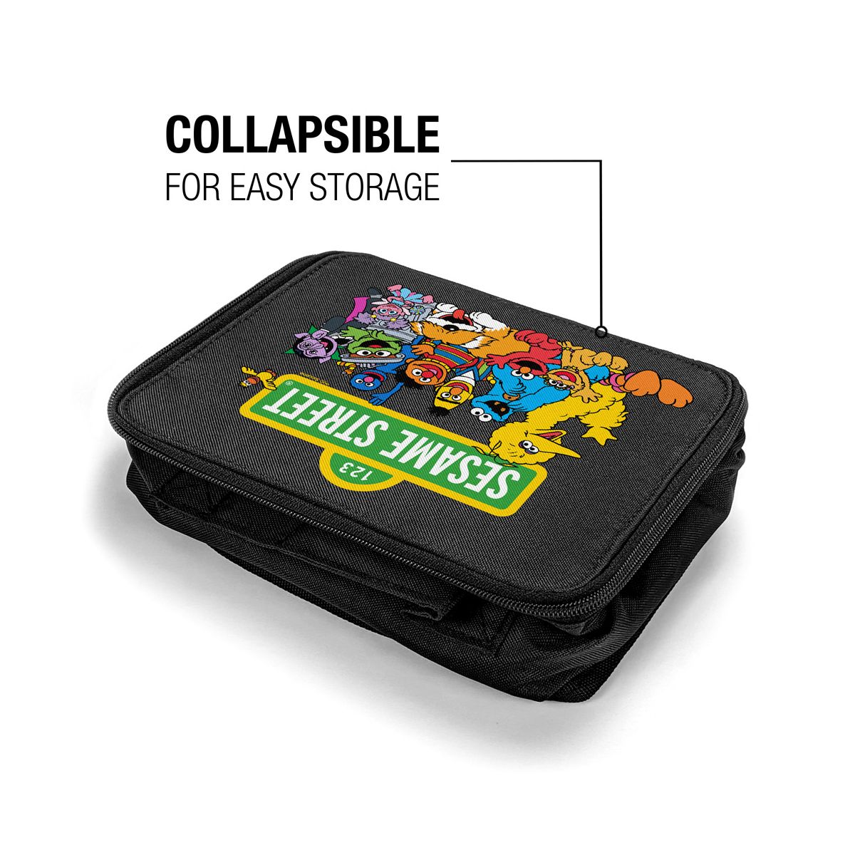 Sesame Street Gang's Together Insulated Soft Sided Lunch Box - thumbnail 4