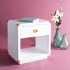 Lella Side Table - White - Safavieh. - 2 of 4