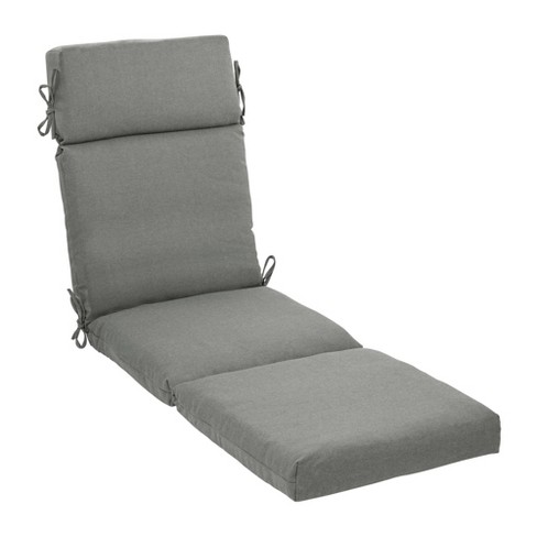 Grey chaise lounge cushion new arrivals