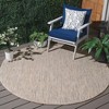 Courtyard CY8586 UV & Stain Resistant Non-Shedding Power Loomed Indoor/Outdoor Rugs - Safavieh - 2 of 4