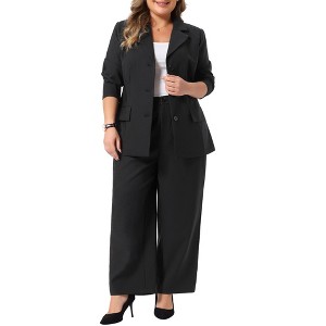 formal dress pants plus size Plus Dressy Pant Sets