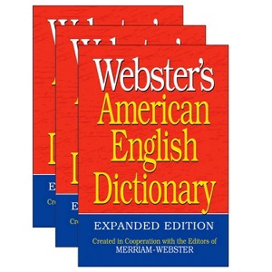 Webster's Webster's American English Dictionary, Expanded Edition, Pack of 3 - 1 of 3