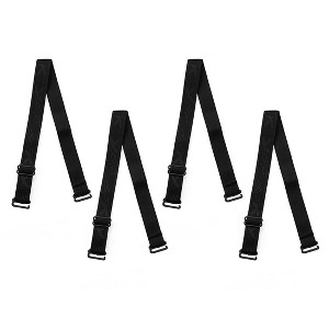 Allegra K Women's Stretchable Shoulder Bra Straps Adjustable Elastic Straps 2 Pairs - 1 of 4