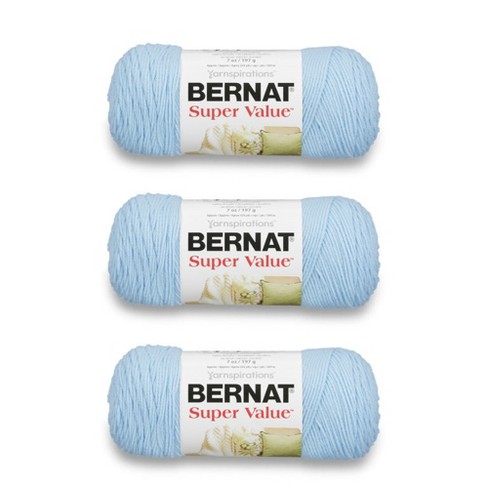 Bernat Super Value Acrylic Knitting Crocheting Craft Yarn 