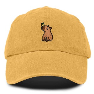 Dalix Capybara Cap Embroidered Dad Baseball Hat Cotton Adjustable Womens - 1 of 4