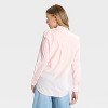 Women's Long Sleeve Collared Neck Button-Down Shirt - Universal Thread™ - 2 of 3
