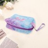 Unique Bargains Women's Portable Sequin Plush Cat Makeup Bag 1 Pc - 3 of 3