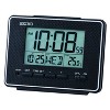 Seiko 3" Easton Digital Everything Alarm Clock, Black - 2 of 2