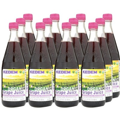 Kedem Organic Grape Juice - Case of 12/22 fz